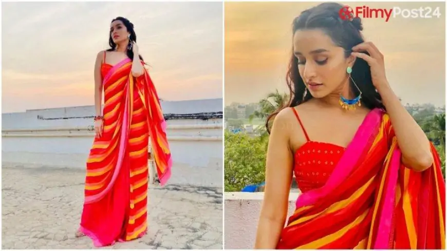 Karwa Chauth 2021: Shraddha Kapoor's Stunning Red Saree Should Be Your Outfit Inspiration This Year (View Pics)