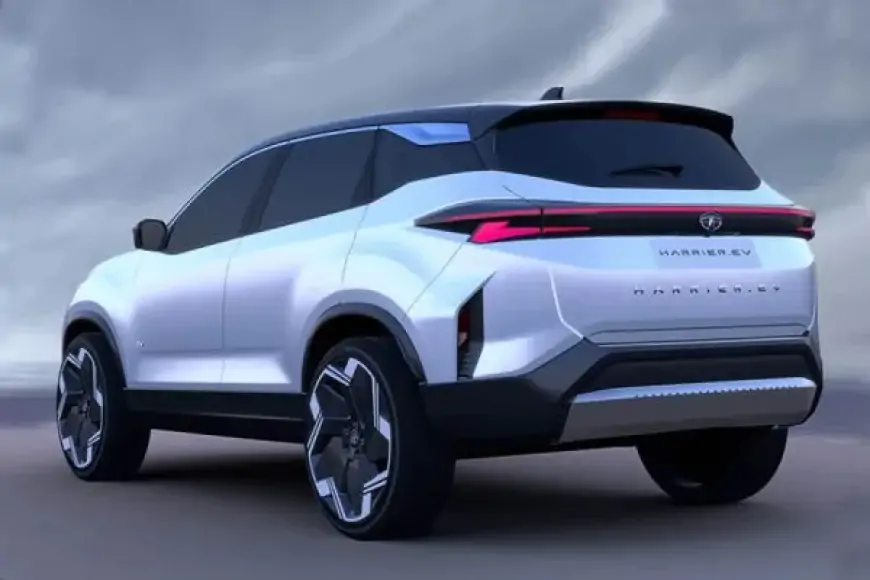 Tata Harrier EV with AWD + 200KM Range + 5 Star Safety | Tata's Next Electric Car in India